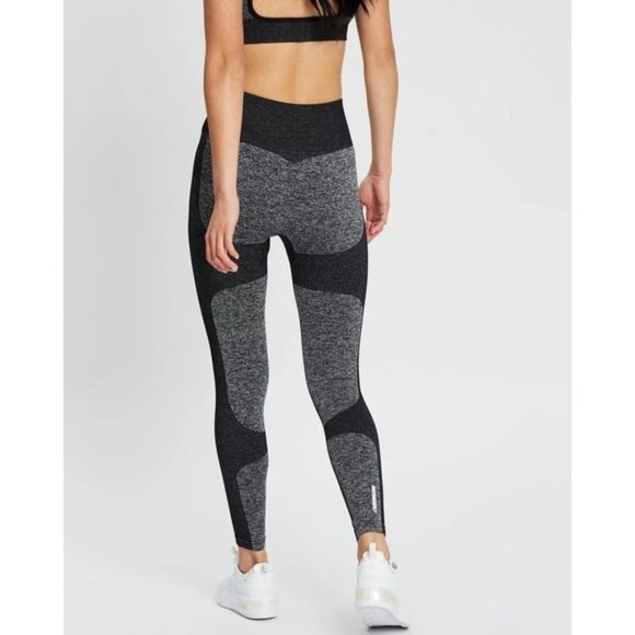 DOYOUEVEN Impact Seamless Leggings Sz XS Black Gray - Picture 5 of 11